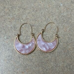 Pink Dangle Earrings
